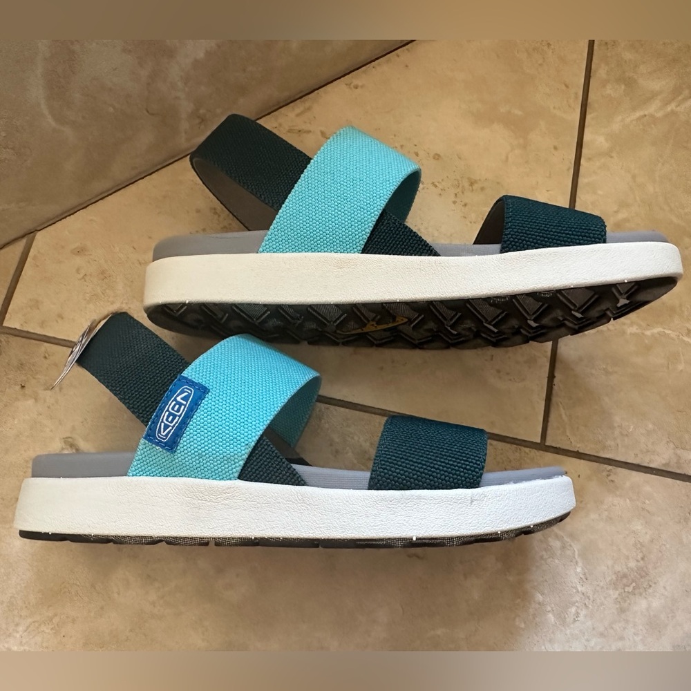 Keen Women's Sandals in Teal and Aqua - Picture 5 of 15